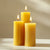 Five Pillar Beeswax Candles